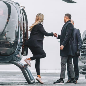 Helicopter charter in Milan Linate